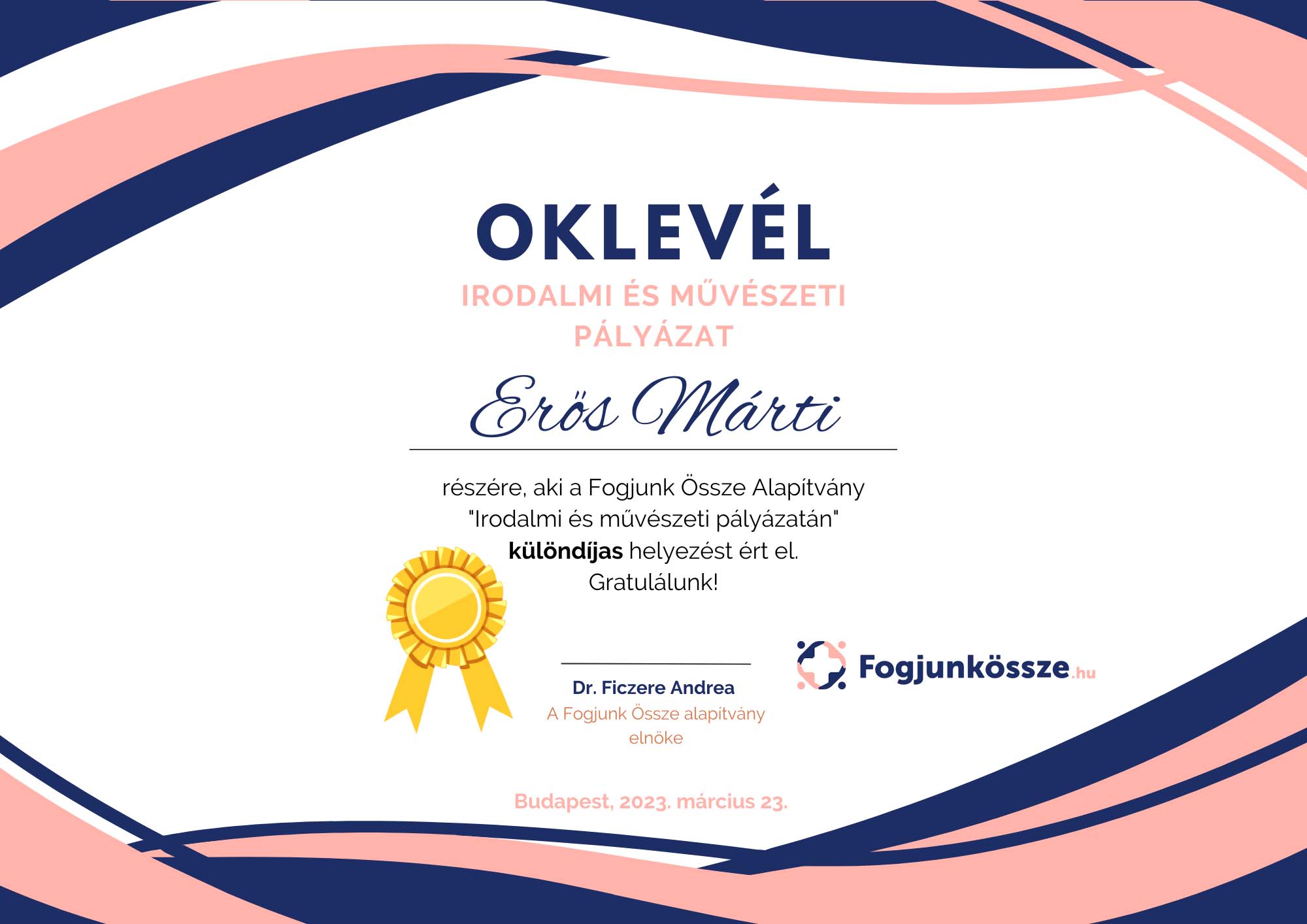 oklevél