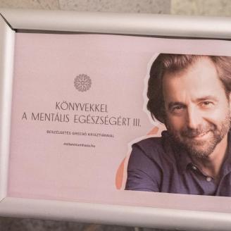 Könyvekkel a mentális egészségért III. - Beszélgetés Grecsó Krisztiánnal