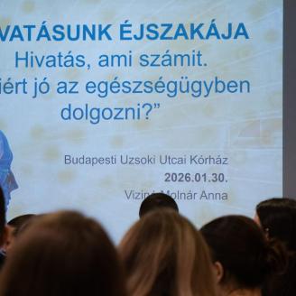 Hivatásunk Éjszakája az Uzsokiban 2026. január
