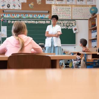 ViDRa doktor a a csomádi Esztergály Mihály Általános Iskolában