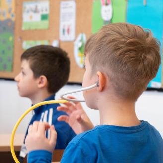 ViDRa doktor a a csomádi Esztergály Mihály Általános Iskolában