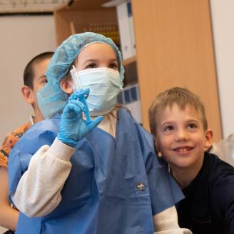 ViDRa doktor a a csomádi Esztergály Mihály Általános Iskolában