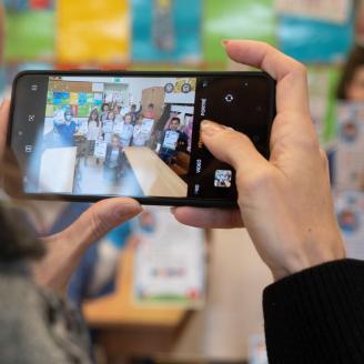 ViDRa doktor a a csomádi Esztergály Mihály Általános Iskolában