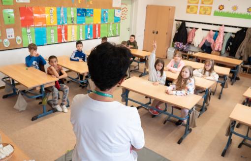 ViDRa doktor a a csomádi Esztergály Mihály Általános Iskolában